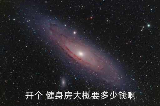  開(kāi)個(gè) 健身房大概要多少錢(qián)啊