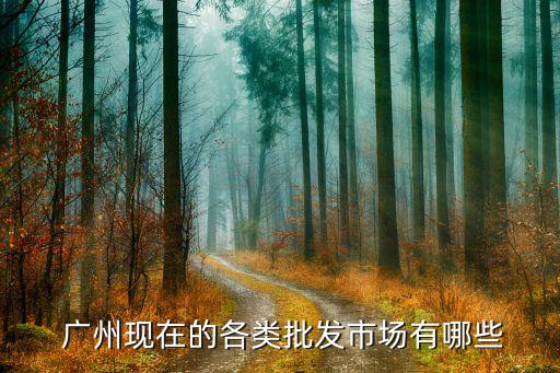 廣州現(xiàn)在的各類(lèi)批發(fā)市場(chǎng)有哪些