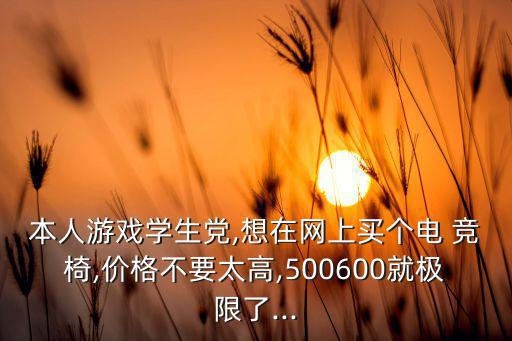 沈陽(yáng)有賣電競(jìng)椅的實(shí)體店嗎