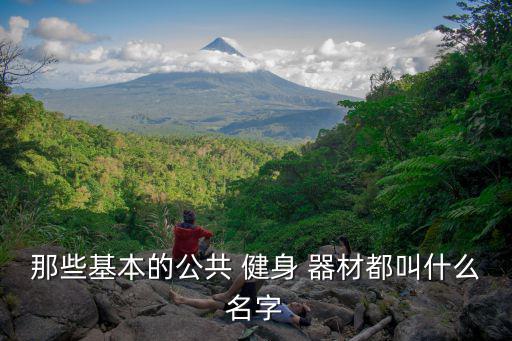 公園健身器材大全,健身廣場器材名稱及圖片