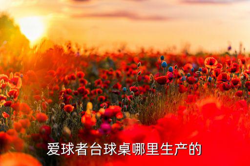 愛(ài)球者臺(tái)球桌哪里生產(chǎn)的