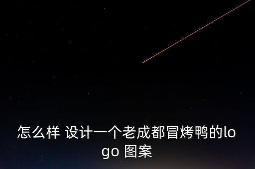 怎么樣 設(shè)計(jì)一個(gè)老成都冒烤鴨的logo 圖案
