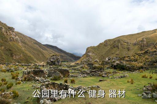  公園里有什么 健身 器材