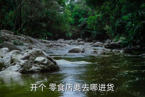 開個 零食店要去哪進(jìn)貨