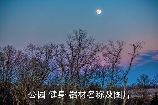 公園健身器材名稱大全英文翻譯,公園健身器材名稱和圖片如下