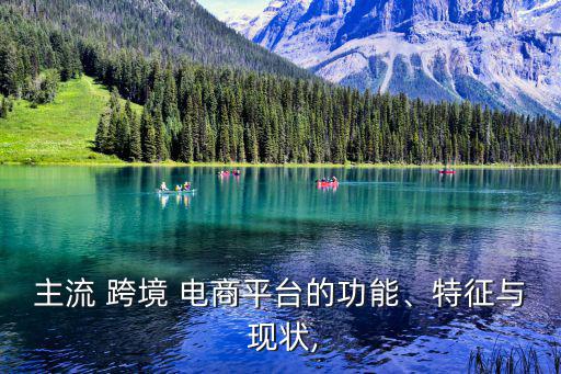 主流 跨境 電商平臺(tái)的功能、特征與 現(xiàn)狀,