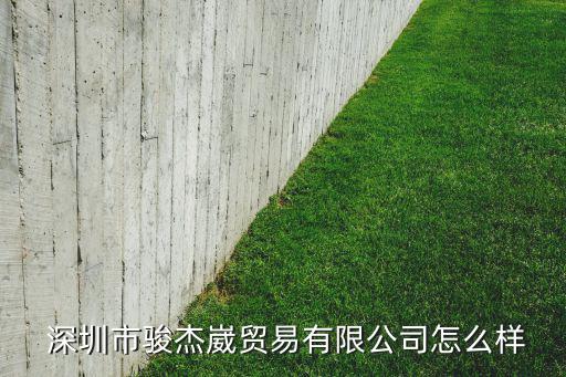  深圳市駿杰崴貿(mào)易有限公司怎么樣