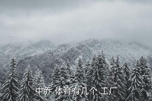 中喬 體育有幾個(gè) 工廠