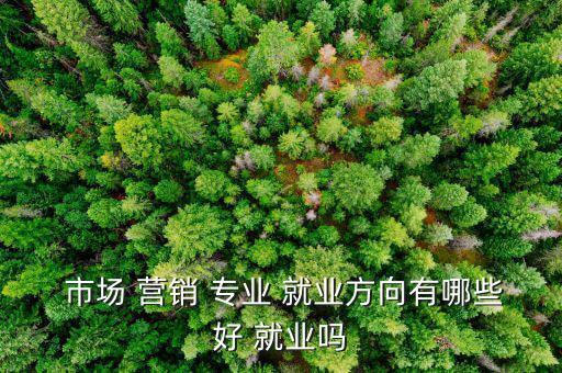 市場營銷專業(yè)就業(yè)前景,大專生市場營銷專業(yè)就業(yè)前景