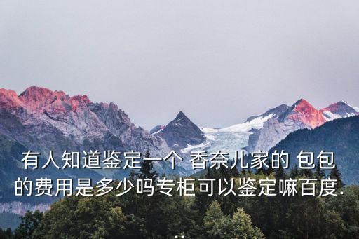 香奈兒的標(biāo)志logo包包多少錢(qián)