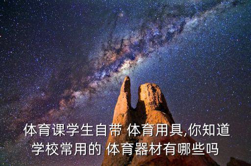  體育課學生自帶 體育用具,你知道學校常用的 體育器材有哪些嗎