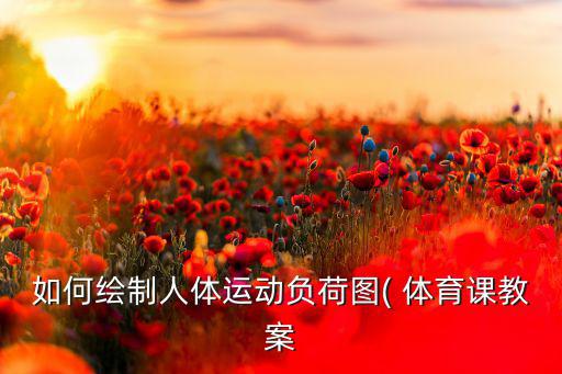 如何繪制人體運(yùn)動(dòng)負(fù)荷圖( 體育課教案