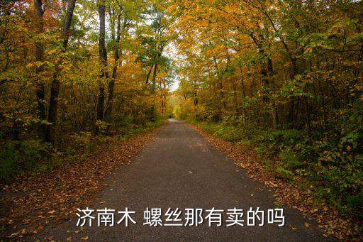 濟(jì)南木 螺絲那有賣的嗎