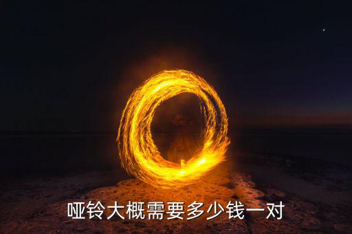 啞鈴大概需要多少錢一對