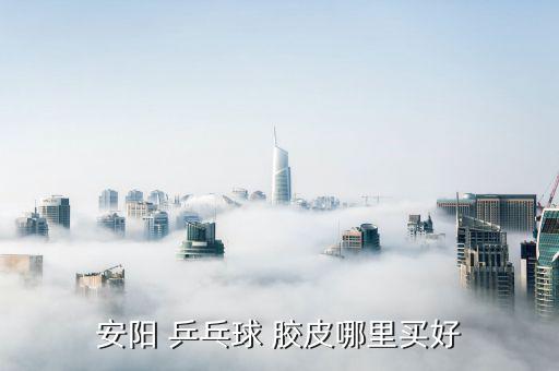 安陽 乒乓球 膠皮哪里買好