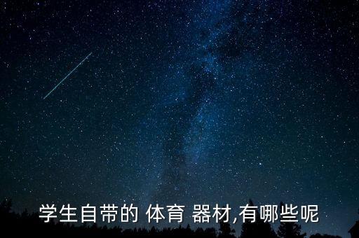 中小學(xué)校體育器材采購清單