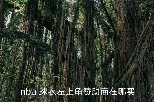  nba 球衣左上角贊助商在哪買