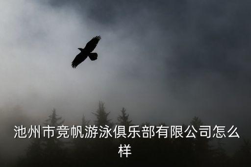  池州市競(jìng)帆游泳俱樂(lè)部有限公司怎么樣