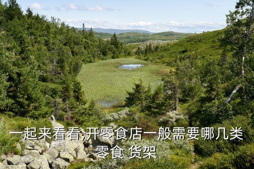 一起來(lái)看看,開(kāi)零食店一般需要哪幾類零食 貨架