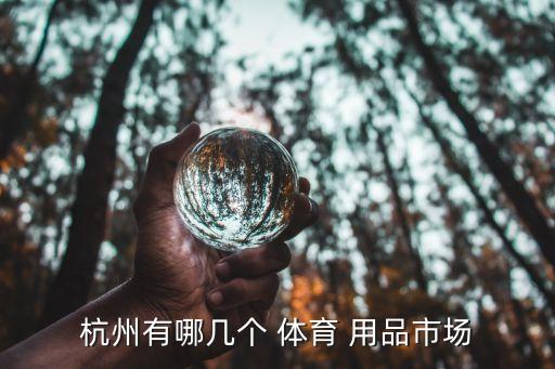 杭州有哪幾個(gè) 體育 用品市場