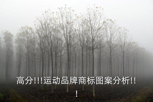 高分!!!運(yùn)動(dòng)品牌商標(biāo)圖案分析!!!