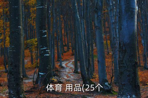  體育 用品(25個