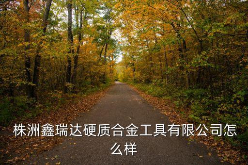  株洲鑫瑞達(dá)硬質(zhì)合金工具有限公司怎么樣