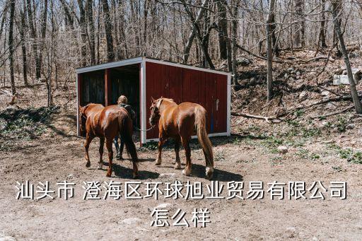 汕頭市 澄海區(qū)環(huán)球旭業(yè)貿(mào)易有限公司怎么樣