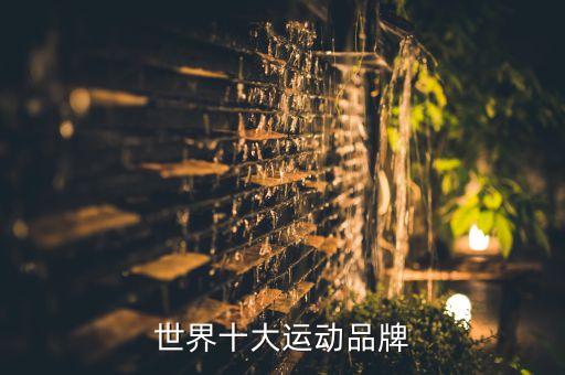 世界十大運(yùn)動品牌