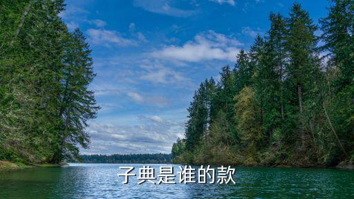子典是誰的款