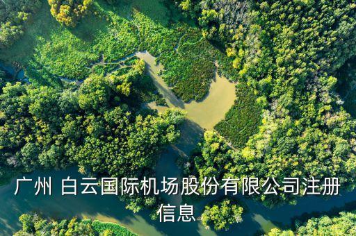 廣州 白云國際機(jī)場股份有限公司注冊(cè)信息