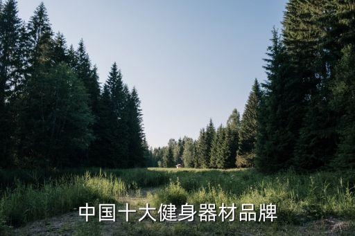 中國(guó)十大健身器材品牌