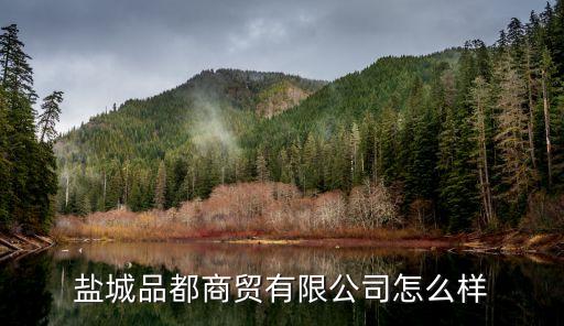 鹽城品都商貿有限公司怎么樣
