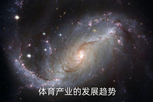  體育產(chǎn)業(yè)的發(fā)展趨勢