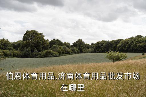 濟(jì)南伯恩體育用品,濟(jì)南體育用品批發(fā)市場(chǎng)在哪里