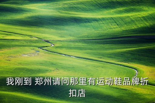我剛到 鄭州請(qǐng)問(wèn)那里有運(yùn)動(dòng)鞋品牌折扣店