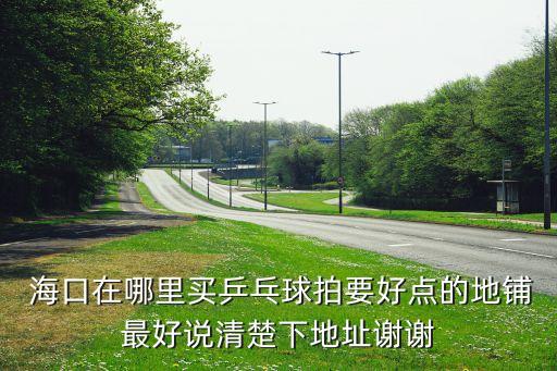 定安海口體育用品,?？隗w育用品乒乓球?qū)Ｙu(mài)店