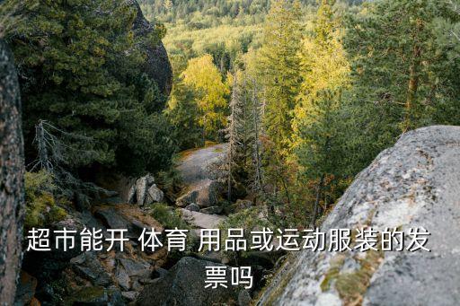 超市能開 體育 用品或運(yùn)動服裝的發(fā)票嗎