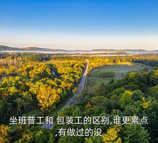 坐班普工和 包裝工的區(qū)別,誰更累點(diǎn),有做過的沒