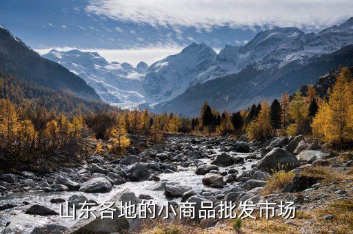 山東各地的小商品批發(fā)市場(chǎng)