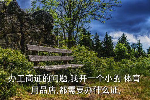 辦工商證的問(wèn)題,我開(kāi)一個(gè)小的 體育 用品店,都需要辦什么證,