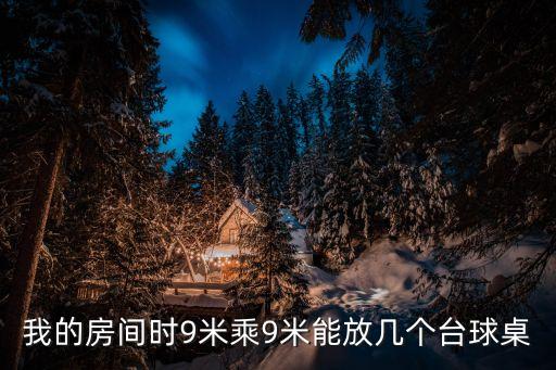 我的房間時(shí)9米乘9米能放幾個(gè)臺球桌