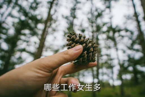 哪些工作女生多