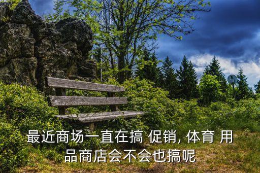 最近商場(chǎng)一直在搞 促銷, 體育 用品商店會(huì)不會(huì)也搞呢