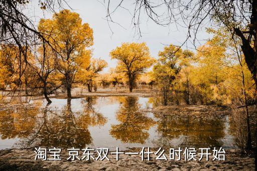  淘寶 京東雙十一什么時(shí)候開始