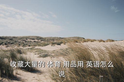 很多體育用品英語,體育用品英語單詞大全100個