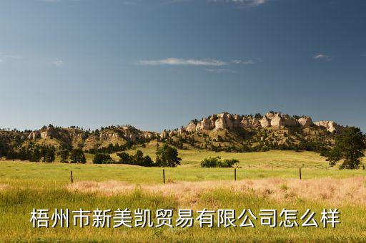  梧州市新美凱貿(mào)易有限公司怎么樣