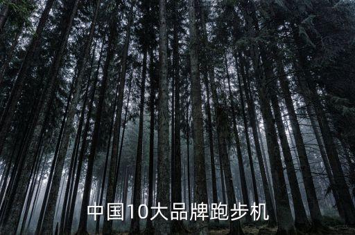中國10大品牌跑步機(jī)