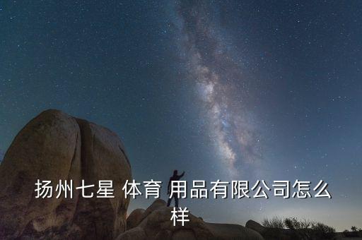  揚州七星 體育 用品有限公司怎么樣