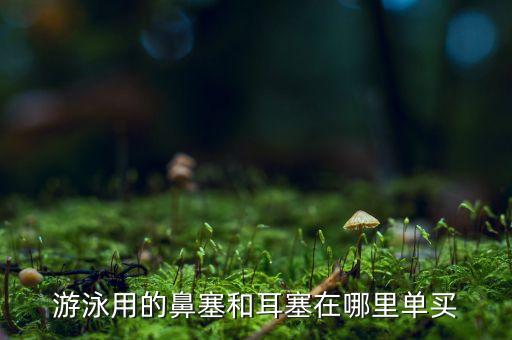 游泳用的鼻塞和耳塞在哪里單買(mǎi)